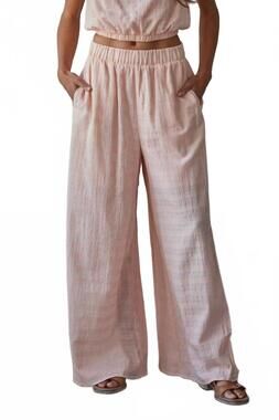 NEW BY TOGETHER wide leg pants in pink
